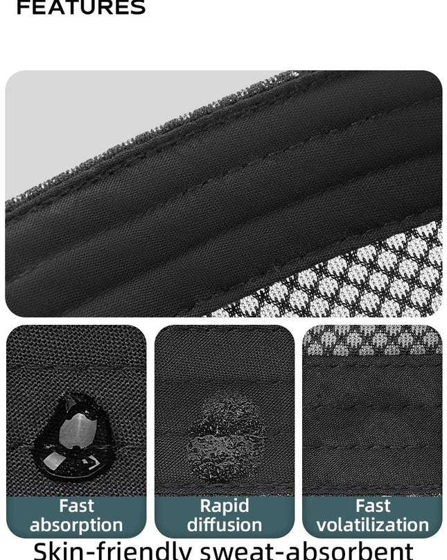ROCKBROS Breathable Mesh Baseball Cap Summer Cool Quick Dry Hat Golf Tennis Cap Men Women For Outdoor Sports Cycling Running Hat