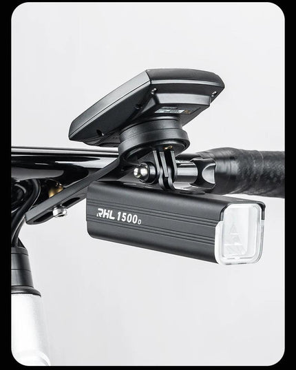 ROCKBROS Nylon Bicycle Speedometer Holder Integrated Handlebar Mount for Gopro Mount Bike Computer Stopwatch Light Mount