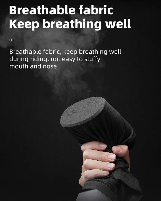 ROCKBROS Ski Mask Winter Warm Hiking Scarf Fleece Neck Scarf Camping Hiking Balaclava Cycling Face Mask Windproof Breathable