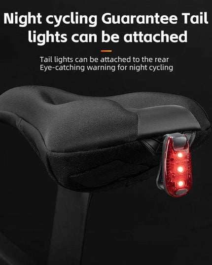 ROCKBROS Bicycle Saddle Cover Liquid Silicone Gel Breathable Seat Soft Thickened MTB Shockproof Cushion Cycling Accessories
