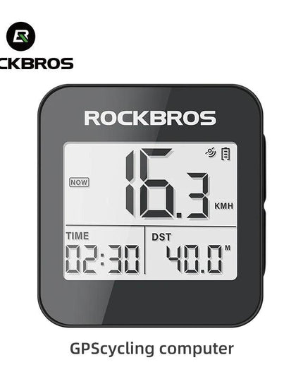 ROCKBROS Bike Computer GPS Speedometer Road Bike MTB Waterproof Automatic Digital Stopwatch Cycling Odometer Cycling Computer