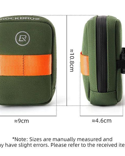 ROCKBROS Mini Bicycle Saddle Bag Lightweight Small 0.35L Bike Bag Portable Multi function Hand Bags Cycling Bag Bike Accessories