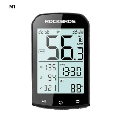 ROCKBROS  Bicycle Computer GPS 5.0 ANT Bluetooth Waterproof Wireless Cyclocomputer Speedometer Bike Stopwatch Bike Accessories