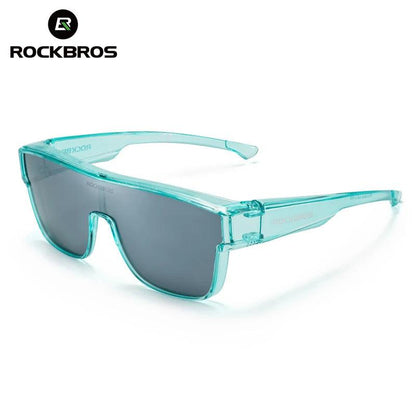 ROCKBROS Polarized Sunglasses Men's Driving Shades Dual-use Lens Camping Hiking Fishing Women UV400 Sports Cycling Eyewear