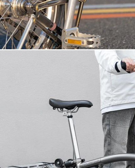 ROCKBROS Folding Bicycle Waterproof Triangle Bags for Brompton Bike 0.32L Portable Mini Brompton Bag Outdoor Bike Accessories