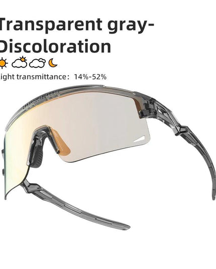 ROCKBROS New Cycling Glasses Ultralight Photochromic Anti-Fog Cycling Sunglasses MTB Road Outdoor Sports UV Protection Goggles ﻿