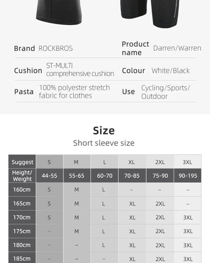 ROCKBROS Cycling Jersey Men Breathable Shirt Summer Jersey Clothes Bicycle Quick Dry Clothing Anti-UV Reflective Short Sleeve