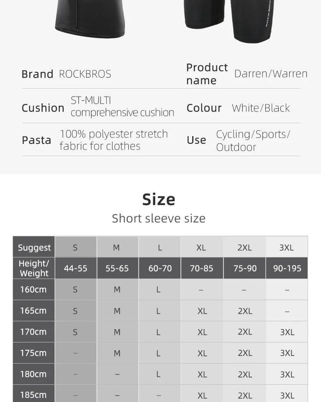 ROCKBROS Cycling Jersey Men Breathable Shirt Summer Jersey Clothes Bicycle Quick Dry Clothing Anti-UV Reflective Short Sleeve
