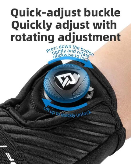 ROCKBROS Gloves Touch Screen Riding MTB Bike Bicycle Motorcycle Gloves SBR Palm Pad Fitness Climbing Thick Protective Glove