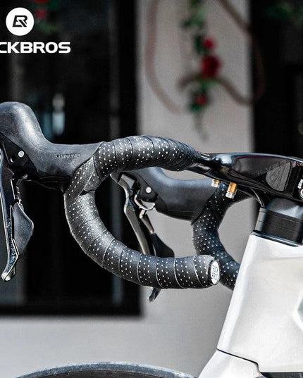 ROCKBROS Road Bike Handlebar Tape Breathable Anti-slip Shock Absorbing Belt Winding Straps Soft Wear-Resistant Cycling Strap