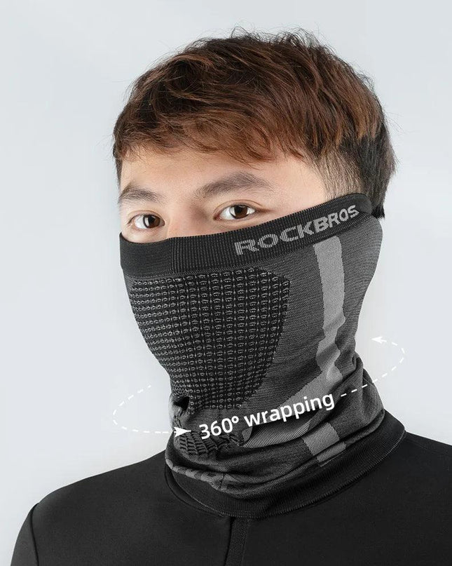ROCKBROS Bike Mask Full Face Mask Balaclava Breathable Sun UV Protection Hiking Outdoor Sport Cycling Windproof Motorcycle Scarf