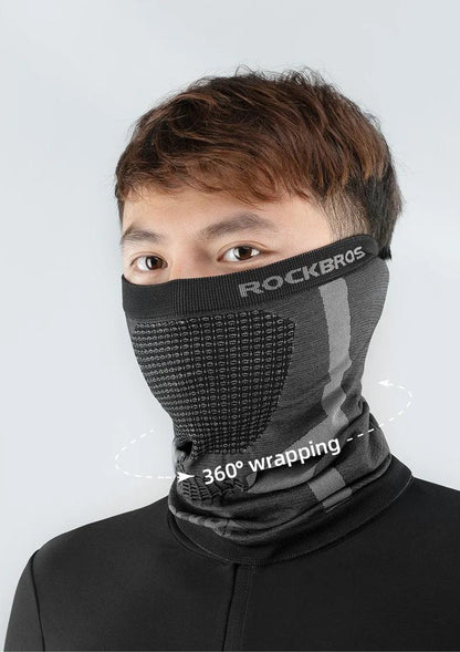 ROCKBROS Bike Mask Full Face Mask Balaclava Breathable Sun UV Protection Hiking Outdoor Sport Cycling Windproof Motorcycle Scarf