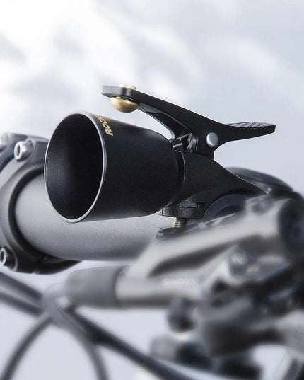 ROCKBROS Bicycle Brass Bell Cover Nylon Stainless Steel Screw High Decibel Clear Ring MTB Road Bike Retro Bell Bike Accessories