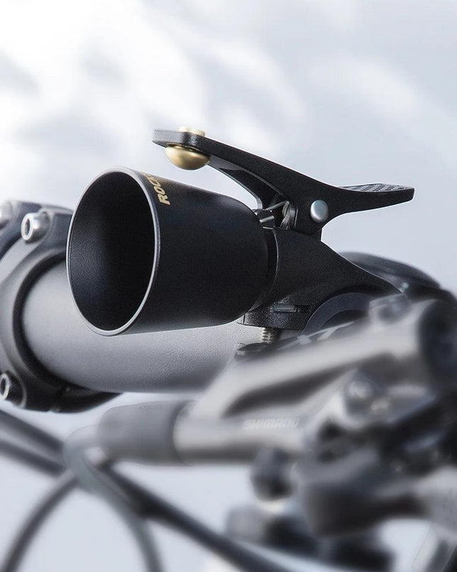 ROCKBROS Bicycle Brass Bell Cover Nylon Stainless Steel Screw High Decibel Clear Ring MTB Road Bike Retro Bell Bike Accessories