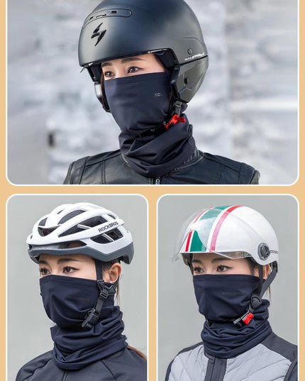 ROCKBROS Face Scarf Windproof Mask Multi-functional Warm Ski Bicycle Motorcycle Running Neck Cover Sport Breathable Face Mask