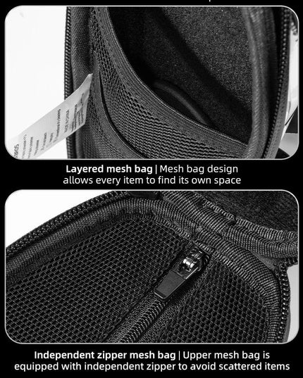 ROCKBROS Bicycle Trunk Bags 1L Hard Shell Bicycle Top Tube Bag MTB Road Bike Tools Storage Package Fashion Bicycle Accessories