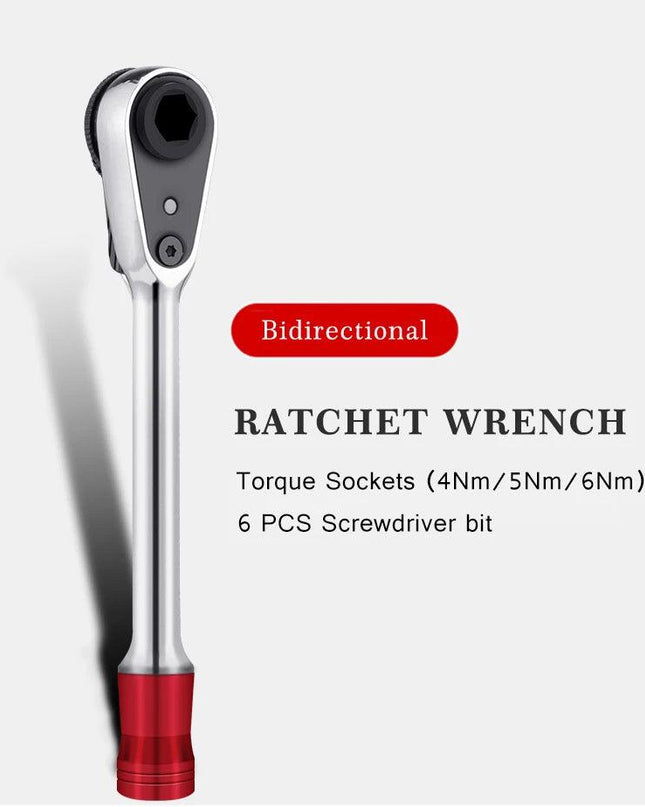 ROCKBROS Cycling Multifunctional Bike Bicycle Repair Tool Kits Torque Wrench Bike Screwdriver MTB Road Bike Tool Sets Equipment