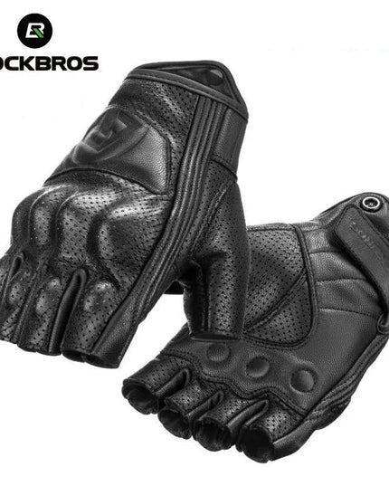ROCKBROS Bicycle Gloves Men Women Gel Protector Tactical Motorcycle Gloves Sport Short Bike Gloves Breathable Half Finger Gloves