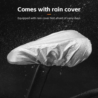 ROCKBROS Bicycle Saddle Cover Liquid Silicone Gel Breathable Seat Soft Thickened MTB Shockproof Cushion Cycling Accessories