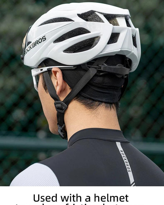 ROCKBROS Cycling Cap Breathable Quick-drying Helmet Hat Inner Cap UPF50 Sun Protection Sports Running Cap Summer Motorcycle Hats