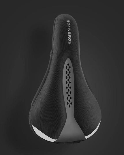 ROCKBROS Bicycle Saddle Cover MTB  With Rear Light Road Bike Seat Saddle Breathable Comfortable Cushion Cycling Saddle Cover