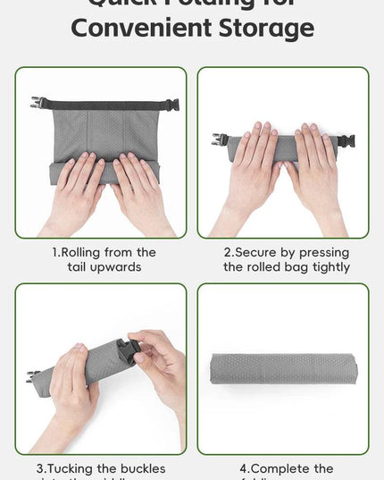 ROCKBROS Cycling Bag 2.7L Capacity Bicycle Front Fork Shelf Bag TPU Material Portable Pannier Bag Luggage Carrier Accessories