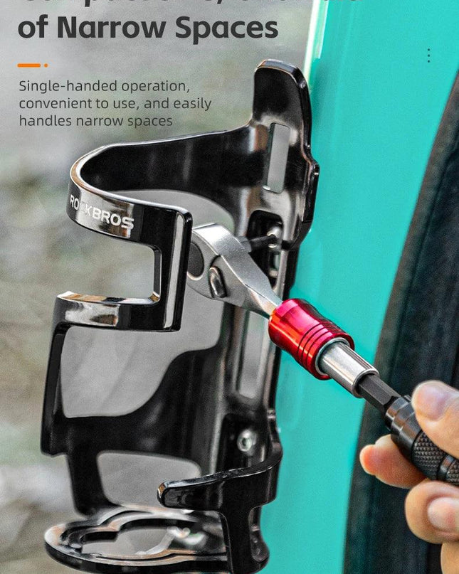ROCKBROS Bicycle Repair Tool Kits 72 Tooth Ratchet Wrench Set Torque Screwdriver Motorcycle Repair Kit Portable Maintenance Tool