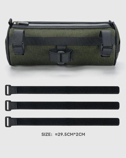 ROCKBROS Bicycle Bag Front Portable Handlebar Pannier 2L Big Capacity Multifunctional Shoulder Bag Reflectice Tube Bike Bag