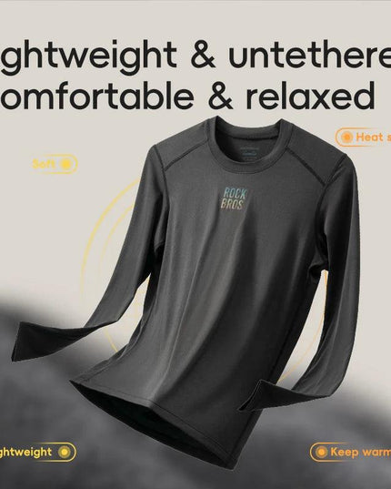 ROCKBROS Winter Jersey Lightweight Fleece Long Sleeve Warm Innerwear Windproof Road Bike Jacket Clothing  Outdoor Hiking Sport