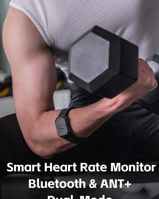 ROCKBROS Heart Rate Strap AND Bluetooth Chest Strap Arm Wrist Strap Training Heart Rate Monitor Magnetic Charging Technology