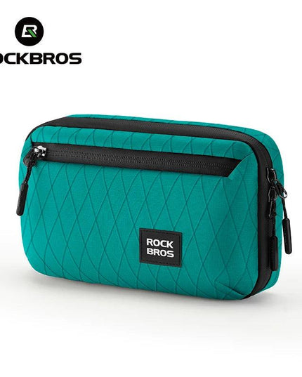 ROCKBROS Bicycle Bag Portable Lightweight MTB Road Bike Handlebar Bag 2.1L Big Capacity Multifunctional Riding Shoulder Bag