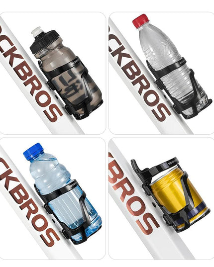 ROCKBROS Bicycle Bottle Cage PC Ultralight Bike Bottle Rack Cages Cycling Bottle Holder Bracket Portable MTB Bike Accessories