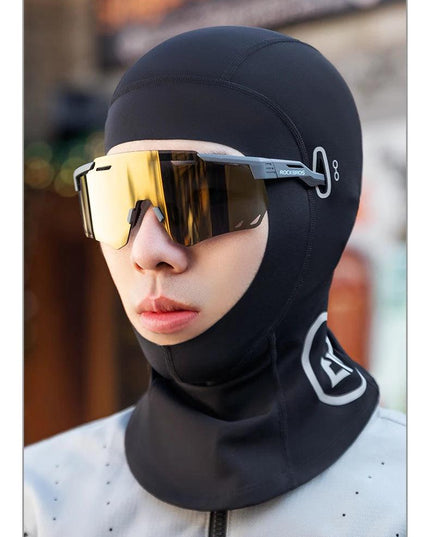 ROCKBROS Scarf Warmer Fleece Balaclava Non-Slip Outdoor Sport Cycling Mask Windproof Caps Ear Neck Protection Thermal Sport Mask