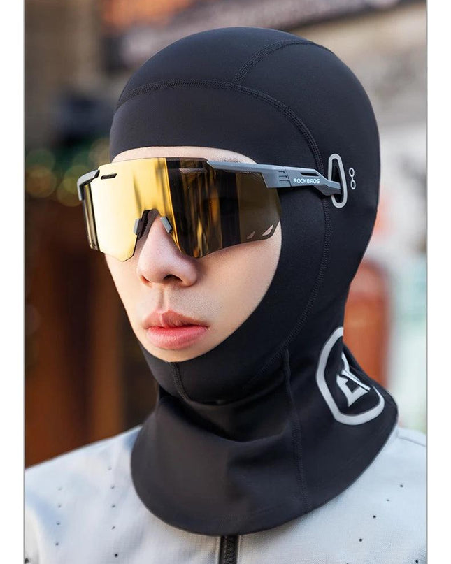 ROCKBROS Scarf Warmer Fleece Balaclava Non-Slip Outdoor Sport Cycling Mask Windproof Caps Ear Neck Protection Thermal Sport Mask