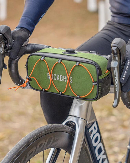 ROCKBROS ROAD TO SKY Cycling Bag Large Capacity Bicycle Handlebar Bag Front Suspension Bike Head Beam Hanger Bag Bike Accessary