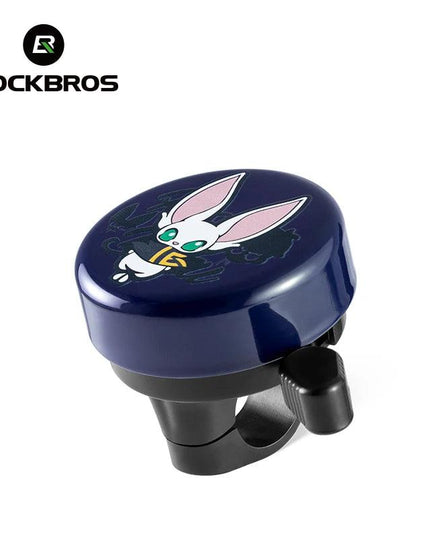 ROCKBROS Bike Bell Cycling Ring Safety Warning Alarm Cycling Handlebar Bell Ring Lightweight 80-100dB Durable Bells Accessories