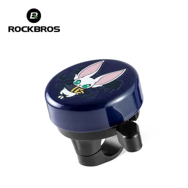 ROCKBROS Bike Bell Cycling Ring Safety Warning Alarm Cycling Handlebar Bell Ring Lightweight 80-100dB Durable Bells Accessories