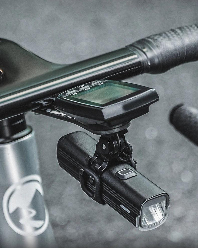 ROCKBROS Bike Computer Holder Carbon fiber For Garmin Bryton GoPro Camera Light Stand Cycling Computer Mount Extension Bracket