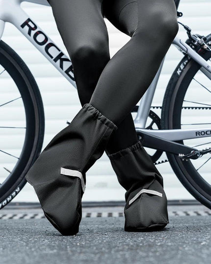 ROCKBROS Cycling Shoe Covers Lightweight Shoe Protective Cover Overshoes Waterproof Shoe Covers MTB Road Bike Racing Shoe Covers