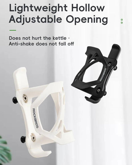 ROCKBROS Bicycle Water Bottle Cage Road Mountain Bicycle Bottle Rack ABS+PC Lightweight Cycling Bottle Bracket Water Cup Rack
