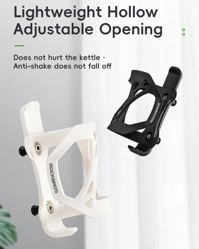 ROCKBROS Bicycle Water Bottle Cage Road Mountain Bicycle Bottle Rack ABS+PC Lightweight Cycling Bottle Bracket Water Cup Rack