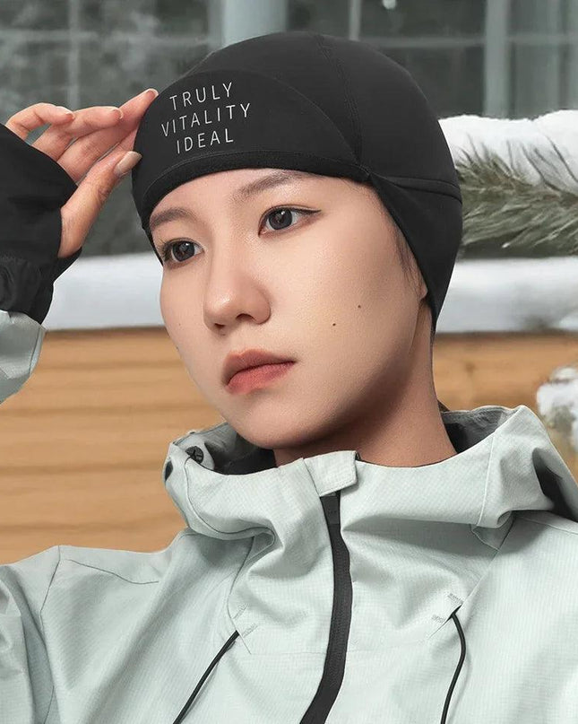 ROCKBROS TVI Cycling Cap Winter Keep Warm Thermal Fleece Hats Windproof Ear Protection Comfotable Ski Riding Small Cap Men Women