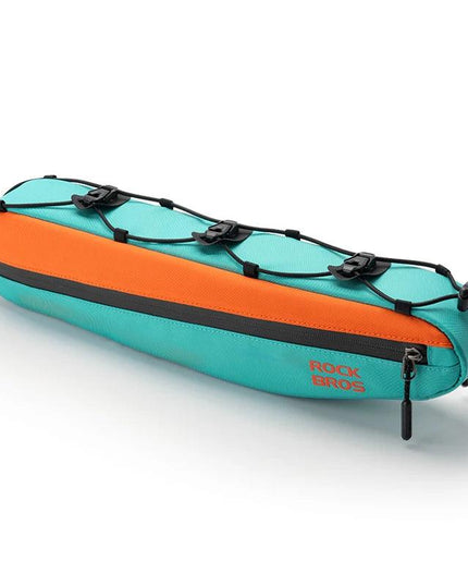 ROCKBROS Bicycle Bag Set Waterproof Combo Bag Front Bag Triangle Tube Bag Polyester Portable Bottle Bag Long-Distance Travel Bag