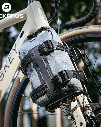 ROCKBROS Bicycle Front Fork Shelf With Bike Fork Bag MTB Road Cycling Racks Load Bearing Luggage 2.7LPortable Bike Bag Accessory