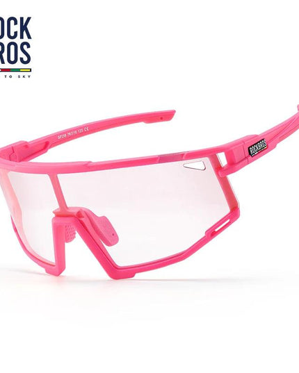 ROCKBROS Cycling Sunglasses Photochromic Polarized Bike Glasses UV400 Ultraviolet Outdoor Sport Hiking Glasses Eyewear Equipment