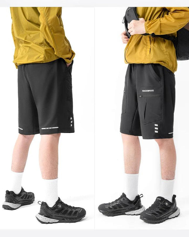 ROCKBROS Cycling Shorts Separable Underwear Shorts MTB Sports Casual Pants Bike Shorts Fitness Breathable Outdoor Ciclismo Pants