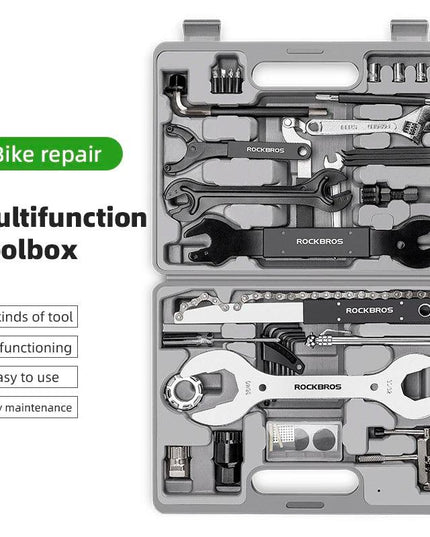 ROCKBROS Bicycle Tools Sets Box Cycling Tools Professional Bike Multifunction Bicycle Repair Tools Key Set Cycling Tools