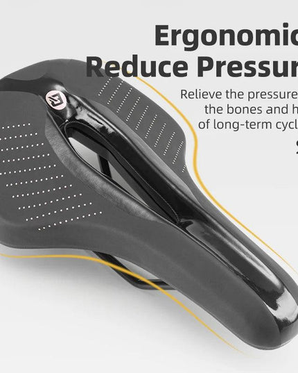 ROCKBROS Bike Saddle MTB Road Bicycle Seat Saddle Ultralight Breathable Comfortable Cushion Racing Soft Cycling Saddle