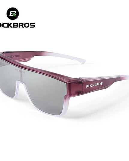 ROCKBROS Polarized Sunglasses Men's Driving Shades Dual-use Lens Camping Hiking Fishing Women UV400 Sports Cycling Eyewear