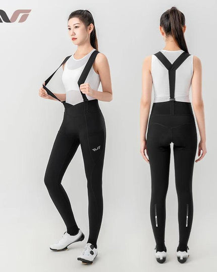ROCKBROS TVI Series Cycling Bib Pants Spring Autumn Breathable Cycling bib Pants Quick Dry Women PRO Bike Long Pants Cool Pants